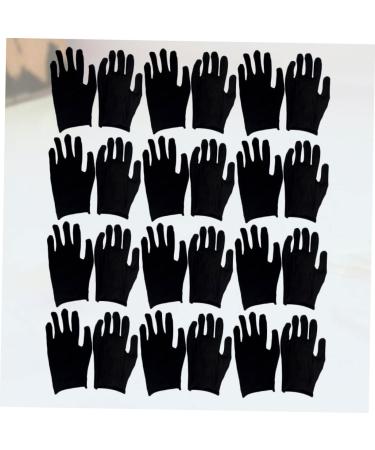 POPETPOP 12 Pairs Disposable Work Gloves Hand Gloves White Cotton Gloves lab Work Gloves Pot Holder Gloves Hand Cover Cotton Work Gloves Labour Protection Gloves Absorb Sweat Fireplace Man 19x10cm - Buy Online on GoSupps.com