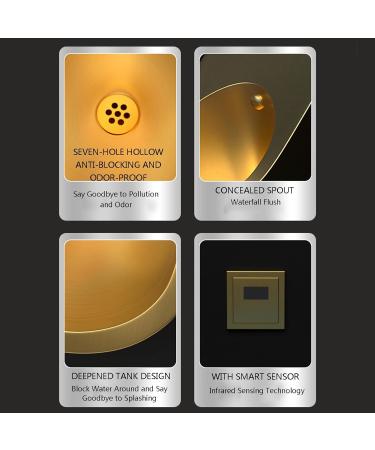 Urinarios de Acero inoxidable Urinarios de drenaje montados en la pared por inducci n Urinarios de Acero inoxidable 304 montados en la pared adecuados Urinarios para Hombres para USO famil - Buy Online on GoSupps.com