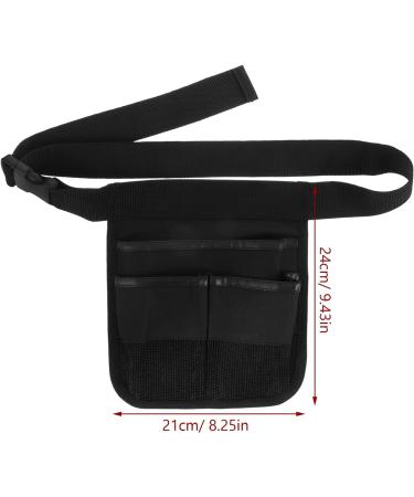 Iplusmile Massage Oil Bottle Pocket - Convenient Oil Holster & Organizer for Massage Accessories - Black 24x21x5 cm - Buy Online on GoSupps.com