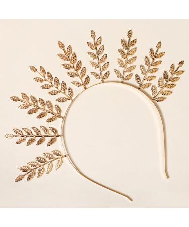 Beaupretty Greek Goddess Leaf Headband - Golden Headdress for Halloween Costumes & Themed Parties - Buy Online on GoSupps.com