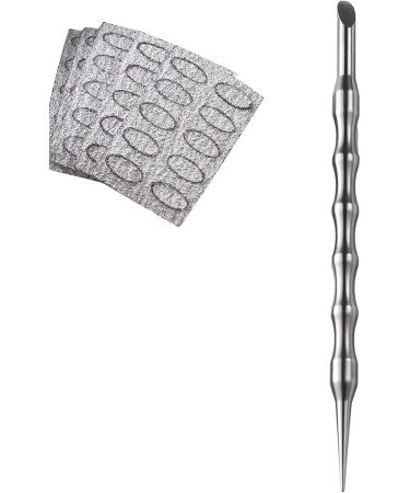 Metal Stainless Steel Cuticle Pusher Manicures Cuticle Remover Professional Nails Care Tool Nail Art Dotting Pen Nail Dotting Pen Set Nail Dotting Pens For Nail Art Nails Dotting Pen And Brushes - Buy Online on GoSupps.com