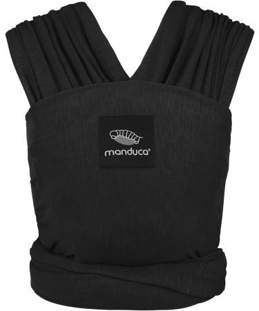 Premium Manduca Sling in Black - Comfortable Baby Carrier for Parents on the Go - Buy Online on GoSupps.com