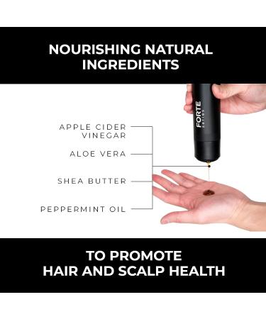 Forte Series Men's Clarifying Shampoo - Hydrating Build Up Removal, Cooling Sensation - Sulfate & Paraben Free (8 Oz) - Buy Online on GoSupps.com