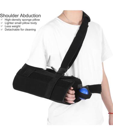 Shoulder Abduction Sling & Immobilizer - Pain Relief Arm Pillow for Rotator Cuff Injury Surgery Support Dislocated Arm - Includes Pocket Strap - Buy Online on GoSupps.com