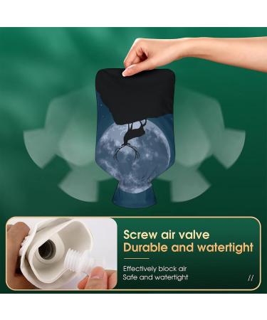 Reindeer Hot Water Bottle with Lid - Rubber Pain Relief Bag for Cramps Foot Warmer & Hot/Cold Therapy - Buy Online on GoSupps.com