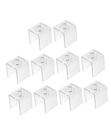 NOLITOY 10pcs Lipstick Mold Self- Made Lipstick Acrylic Stands for Display Lip Plumping Lip Gloss Lipstick Tube Holder Honeycomb Lip Gloss Tube Manual Lipstick Stand Plastic