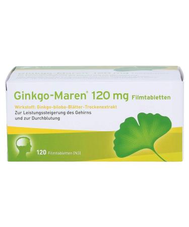 Ginkgo-Maren 120 mg film-coated tablets 120 pcs