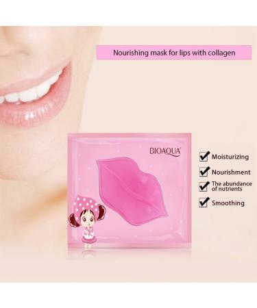 BIOAQUA Lip Plumper Collagen Nourishing Crystal Lip Mask (5 packs) - Buy Online on GoSupps.com