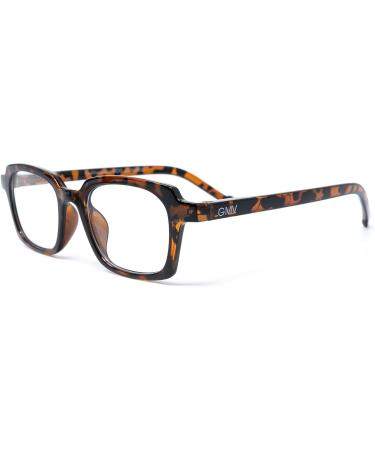 Gian Marco Venturi Unisex Sondrio Reading Glasses - Tortoise (+3.00) | International Shipping Available - Buy Online on GoSupps.com