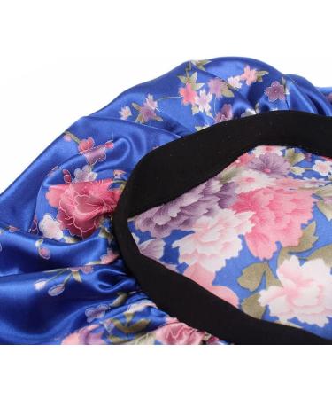 Beaupretty Satin Sleep Bonnet Cap for Women & Girls - Borland Flower Design - Buy Online on GoSupps.com