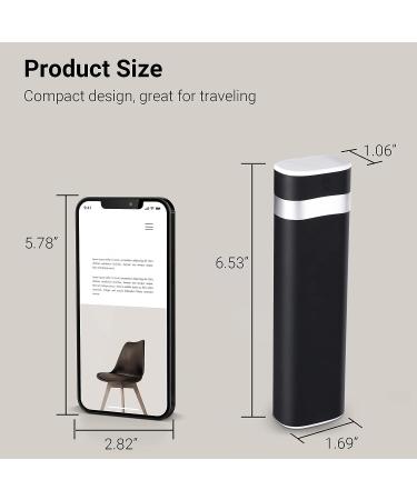 Betife Daily Pill Organizer 7 Day Weekly Travel Case for Vitamins & Supplements (Black) - Buy Online on GoSupps.com