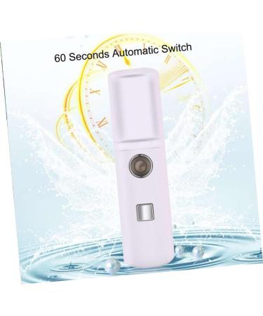 Beatifufu 1pc Sprayer Hydrating Humidifier Face Steamer Mini Desktop Humidifiers Desk Humidifier White - Buy Online on GoSupps.com