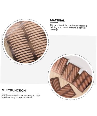 POPETPOP 25 Sheets Double Eyelid Sticker Comfortable Eyelid Tape tape roll Eyes Cosmetics Accessories cover eyes stereotypes eyes not reflective Invisible Double Eyelid Tape - Buy Online on GoSupps.com