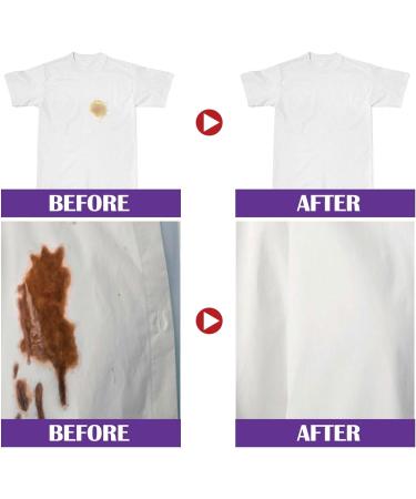 Active Enzyme Laundry Stain Remover Garment Stubborn Stain Cleaner Oil Remover Emergency Stain Rescue Stain Remover for White Clothes Active Enzyme Laundry Detergent for Clothing Cleaning (3PCS) - Buy Online on GoSupps.com