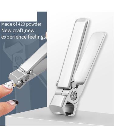 HCHGJKN Nail Clippers Wide Jaw Nail Clippers Stainless Steel Manicure Cutter Thick Hard Toenail Fingernail Scissors Trimmer Tools - Buy Online on GoSupps.com