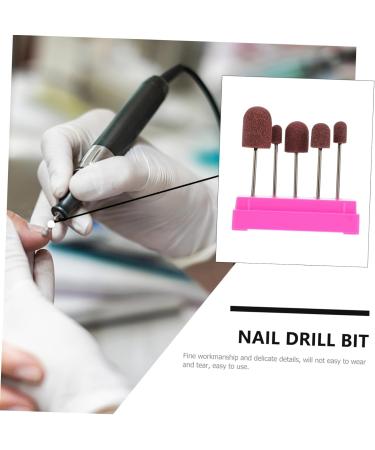 Toddmomy 1 Set Nail Sand Ring Cap Manicure Kit Nails Kit Set Manicure Set Nail Drill Bit Set for Nail Clean Drill Set Felt Wool Nail Drill Bit Rosy Manicure Tool Nail Art Accessory Hard 8x6cm Rosy - Buy Online on GoSupps.com