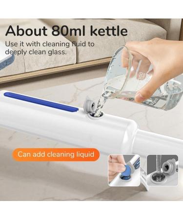 Squeegee For Window Cleaning with Spray 3 in 1 Window Cleaner with Telescopic Glass Cleanin Wiper Handle Professional Window L 1SET - Buy Online on GoSupps.com