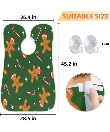 Buy Beard Bib Apron - Non-Stick Waterproof Hair Catcher for Men | Perfect Gift for Christmas | Grooming Made Easy - Buy Online on GoSupps.com