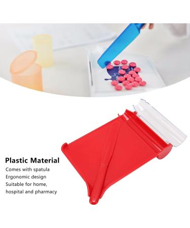 Professional Pill Counting Tray with Spatula - Right Hand Plastic Capsule Counting Tool for Pharmacy & Home Use - Buy Online on GoSupps.com