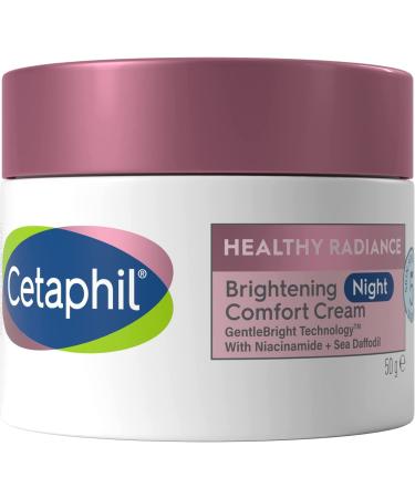 Cetaphil Night Cream 50g Healthy Radiance Face Brightening Moisturiser For Hyperpigmentation With Niacinamide