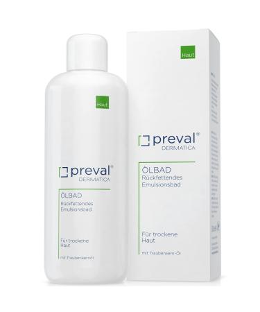 preval OIL BATH 500 ml | Moisturising emulsion bath for dry and sensitive skin 500 ml (1 pack)