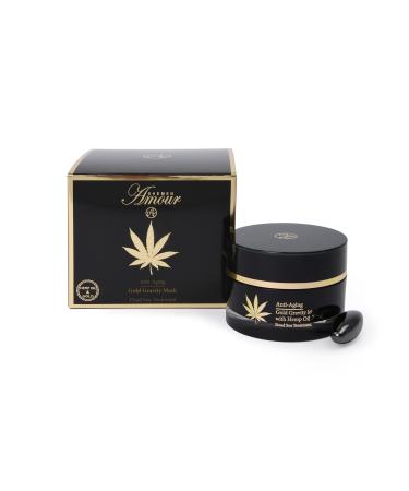 Dead Sea Hemp Oil & Gold Gravity Anti Aging Face Mask 50ml /1.7oz
