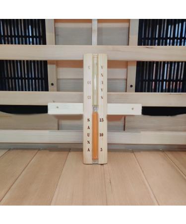 YUANGANG Hourglass for Sauna Rooms | Home Saunas Spas & Offices - Elegant Timer for Relaxation - Buy Online on GoSupps.com