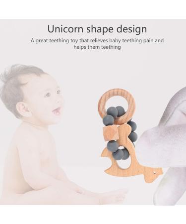 Healifty Silicone Rabbit Chew Training Teether for Baby Molar Relief - Dark Blue 10x6.5x2cm - Buy Online on GoSupps.com