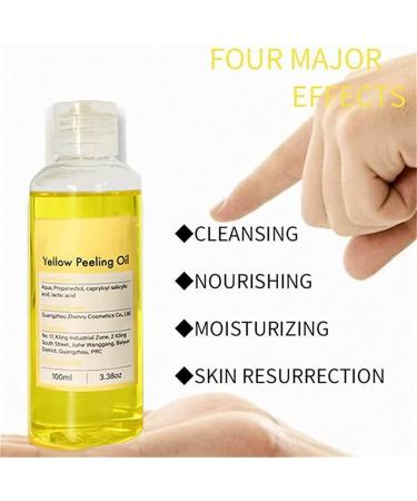  MTDBAOD Extra strong yellow exfoliating oil 30/50 ml brightening exfoliating oil exfoliating oil to restore skin vitality for all skin types - Buy Online on GoSupps.com