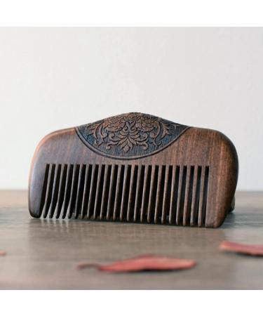 4X Peigne de Poche Bois de Vert Naturel Super Narrow Dent Bois Peignes Statiques Poux Barbe Peigne Coiffure Peigne En Bois de - Buy Online on GoSupps.com