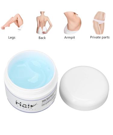 Effective Hair Inhibitor Cream - Stop Hair Growth Safely for Body Face Arms & More | 50g - Buy Online on GoSupps.com
