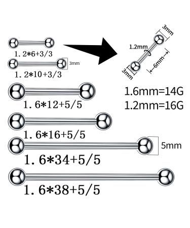94PCS Mixed-Pack Piercing Kit: Stainless Steel Jewelry & Needles for All Body Piercings - Includes Tools & Alcohol Pads - Buy Online on GoSupps.com