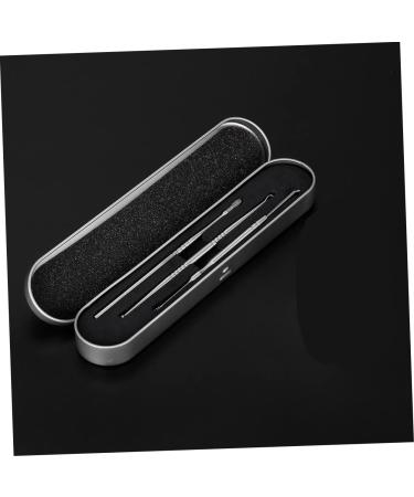 Stainless Steel Ear Spoon Set - 3pcs Ear Scoop Tool for Ear Wax Removal and Cleaning - Earcuff Ear Cleaner Kit for Humans - Silver Earmuffs Included - Buy Online on GoSupps.com