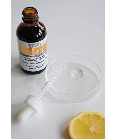 Advanced Clinicals Vitamin C Anti-Aging Serum 1.75 oz - Brighten & Revitalize Skin - Buy Online on GoSupps.com