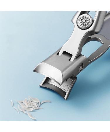 UNbit Nail Clipper Self Locking Stainless Steel Nail Clippers with Splash Proof Cover Trimmer Pedicure Care Nail Clippers Professional Nailclippers - Buy Online on GoSupps.com