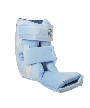 Skil-Care Heel-Float Plus Medium 4" Wide - Zero Pressure Heel Off-Loading Extended Foot Support Gel Insert Cozy Cloth Fabric 503045 Medium (4" Wide)