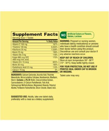 Spring Valley Super Vitamin B-Complex 250 Count for Metabolism Support + STS Sticker - Buy Online on GoSupps.com