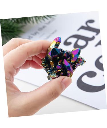 COHEALI 6 Pcs Colorful Crystal Clusters Fish Bowl Decorations Feng Shui Figurine Natural Stones Ornament Gem Colorfulx3pcs 3X3CMx3pcs - Buy Online on GoSupps.com