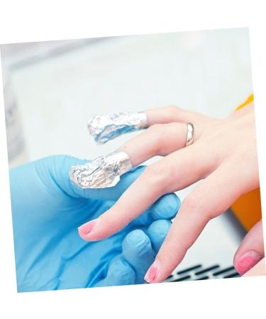 ERINGOGO Feuilles D'aluminium pour Ongles 300 Pi ces Taille Standard Absorption Dissolvant Vernis Gel Usage Professionnel et Domestique Cotons Inclus - Buy Online on GoSupps.com