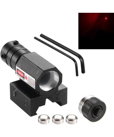 Tactical Red Laser Dot Sight Scope for Gun Rifle Pistol - 20mm Mount - Buy Online on GoSupps.com