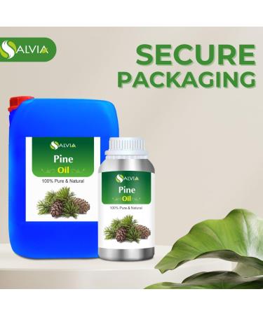 Pine (Pinus Sylvestris) Essential Oil 100% Pure & Natural - Undiluted Uncut Oil - Use for Aromatherapy - Therapeutic Grade - 500ml - Buy Online on GoSupps.com