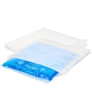 Com-Four 5x Disposable Fleece Shell for Gel Compress | Medium Protective Cover for Cold & Warm Therapy | Skin Safe 5 Pieces Perfect for Travel & Home - Buy Online on GoSupps.com