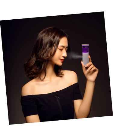 Beatifufu 1 Set Hydrating Instrument Mist Sprayer Hand Held Sprayer Face Steamer for Facial Portable Abs White 12X4.5X4.3cm - Buy Online on GoSupps.com