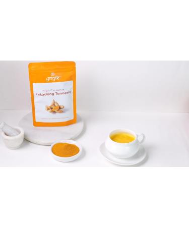 Go-Yogik Lakadong Turmeric Powder 450g | High Curcumin 9% | Lab Tested | Traditionally Grown | Cooking Spice | Direct from India | Vegan | Gluten-Free - Buy Online on GoSupps.com