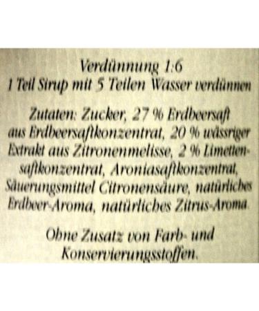 usy Kit pour sirop de fruits Darbo Fraise et citron vert (bouteille de 0 5 l) + bloc usy - Buy Online on GoSupps.com