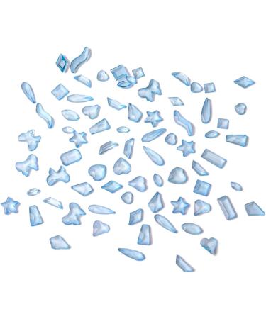 FEIlei 200Pcs Flat Bottom Resin Nail Art Decorations Rhinestone Manicure Nail Charms - Buy Online on GoSupps.com