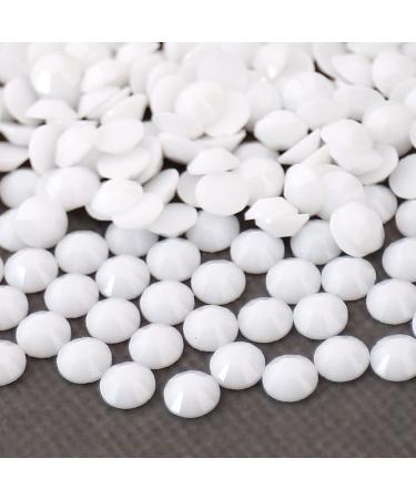AUREHEN 10000PCs White Resin Flat Back Rhinestones Kit with Tools for Nail Art & DIY Decoration - Buy Online on GoSupps.com