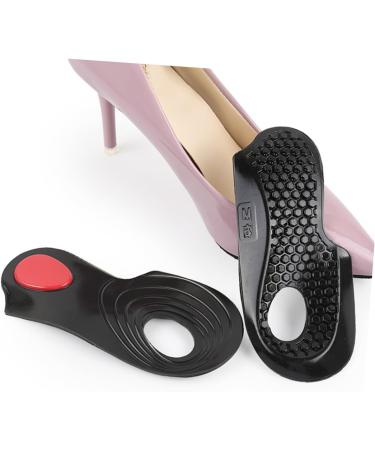 FRCOLOR Silicone Gel Insoles for High Heels - Orthotic O/X Leg Support Non-Slip Shoe Inserts Comfortable Foot Correction Pad - Buy Online on GoSupps.com