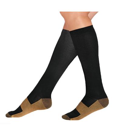 Compression stockings-calf foot socks sweat absorption leg compression cuff for fitness tennis yoga black refer to description