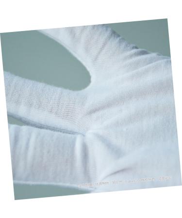 minkissy White Gloves 18 Pairs Factory Gloves White Lengthen Work Cotton Gloves Cotton Work Gloves - Buy Online on GoSupps.com